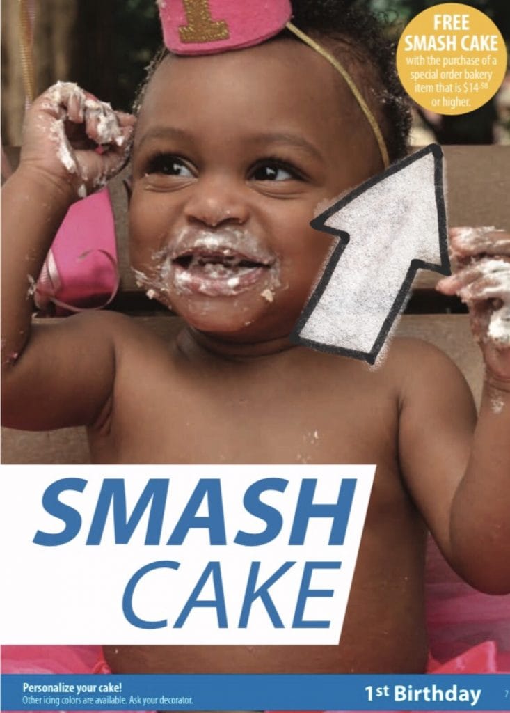 Free smash cake walmart