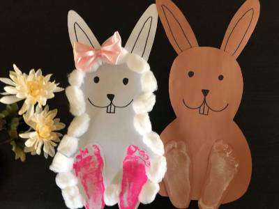 Diy Easter Bunny craft
