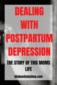 Dealing with postpartum depression