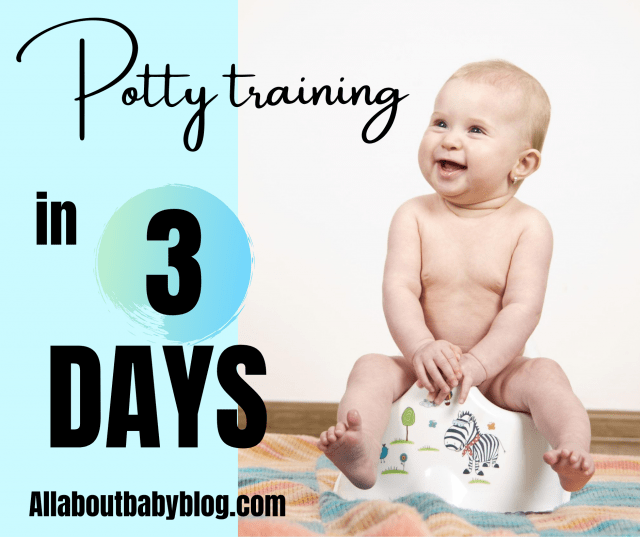 How To Potty Train Your Toddler In Three Days - All About Baby Blog