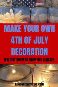July 4th tabletop decoration