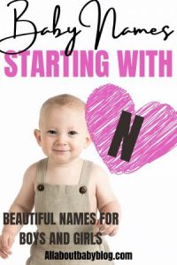 Baby names starting with the letter N