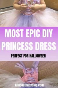 Super easy diy princess dress for halloween