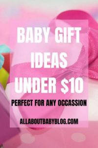 Baby gift ideas on a budget