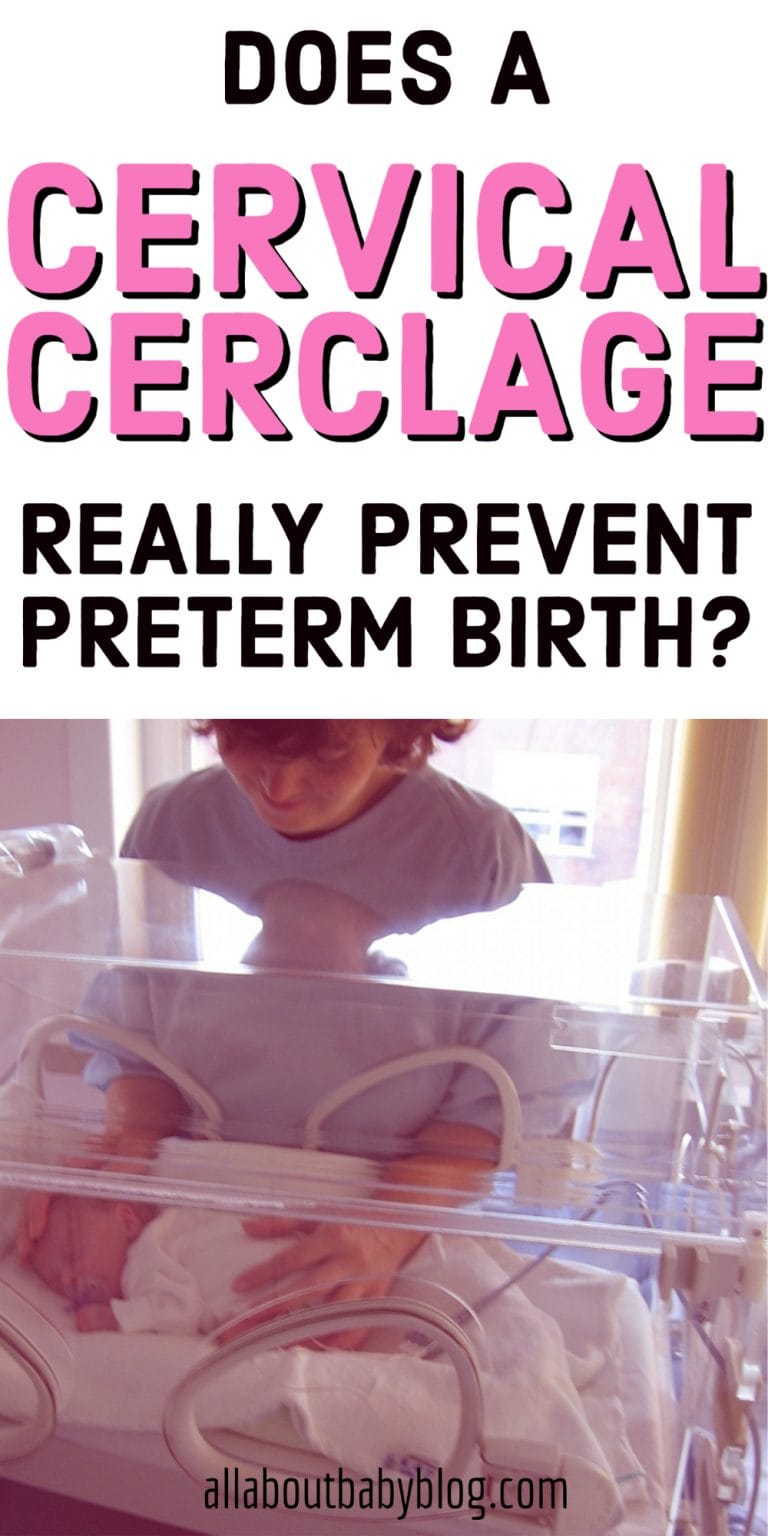 Prevent preterm birth with a cervical cerclage - All about Baby Blog