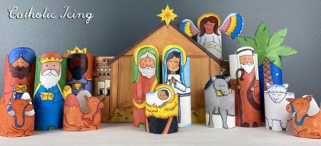free printable nativity scene christmas