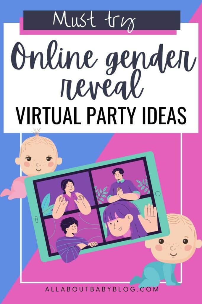 Virtual gender reveal ideas