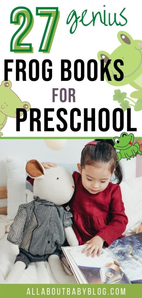 27 frog books for preschool aged kids