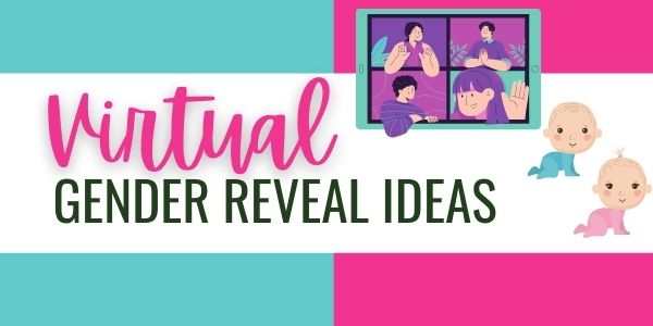 Ideas for a online gender reveal