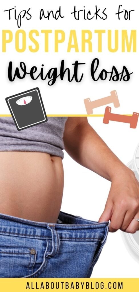 Tips and tricks for postpartum weight loss