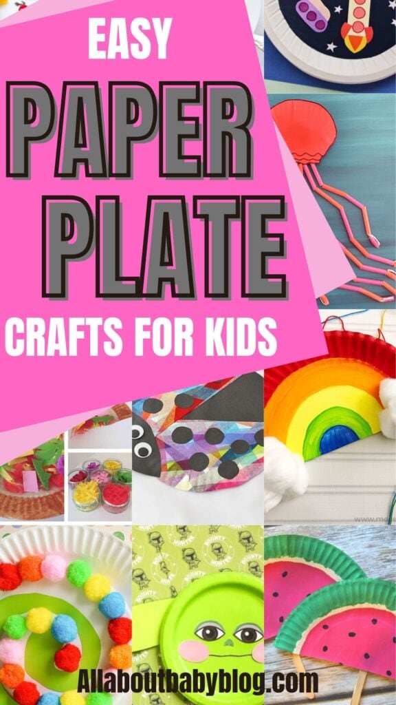 creative and easy paper plate craft for kids