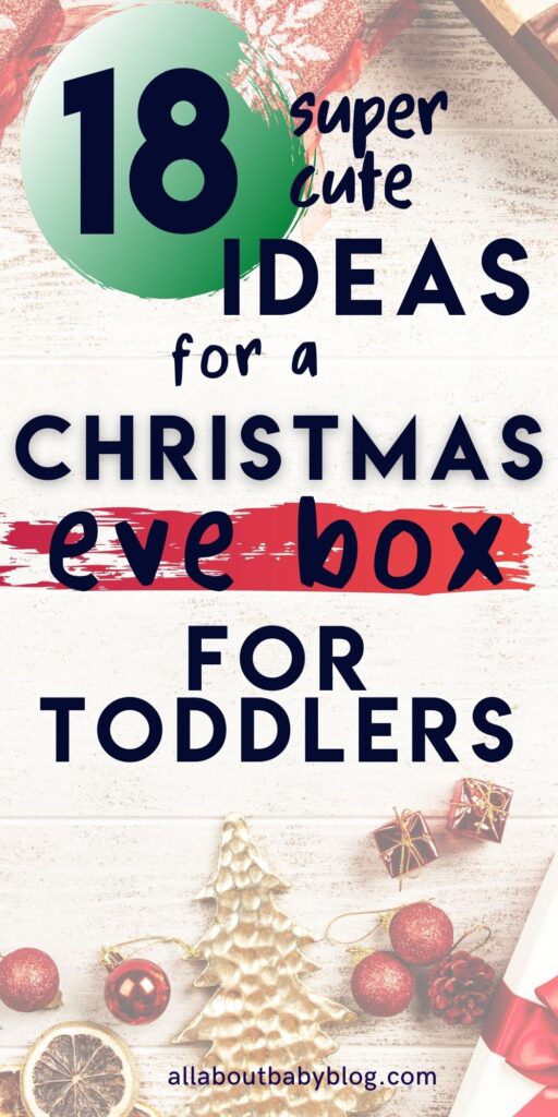 cute christmas eve box ideas for toddlers