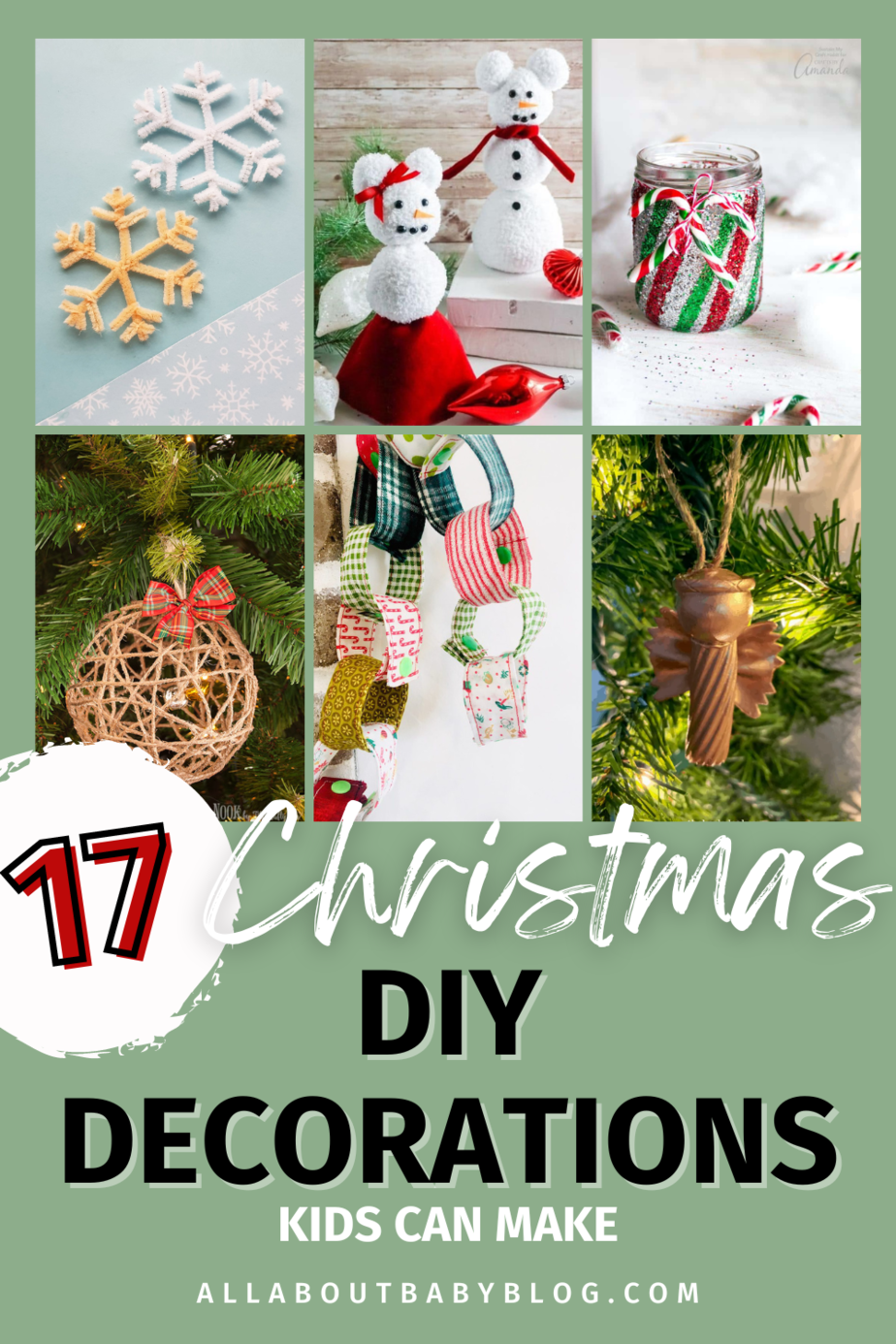 19 awesome DIY Christmas decorations to make with your kids - All about ...