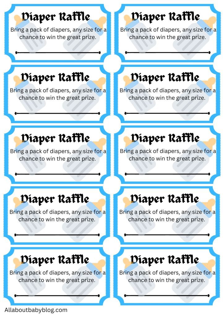 What Is A Diaper Raffle Jenny Printable What Is A Diaper Raffle Jenny Printable