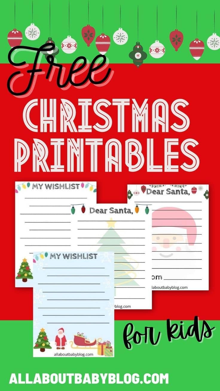 Free printables for kids - All about Baby Blog