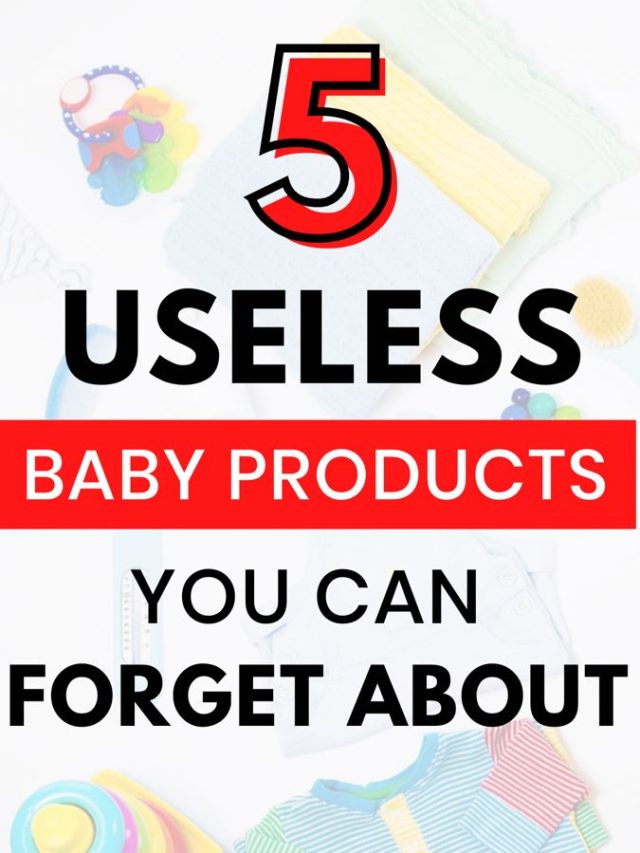 Useless baby products